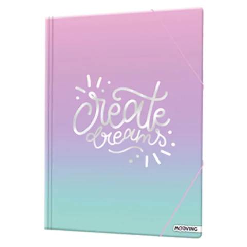 CARPETA OFICIO MOOVING PASTEL 3 SOLAPAS