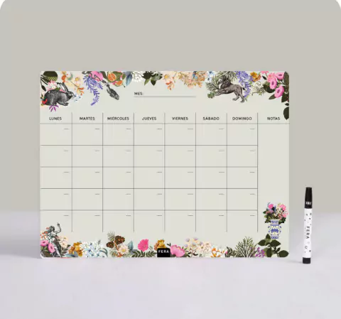 FERA PLANNER 30*40 CON IMAN + MARCADOR