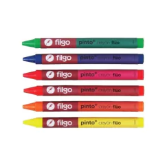 CRAYONES DE CERA FILGO FLUO - comprar online