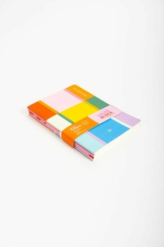 FW SET CUADERNOS X 4 COLORBLOCK - comprar online