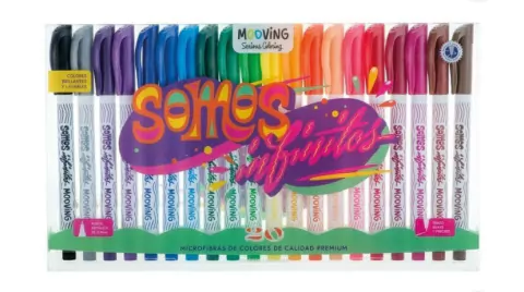 MOOVING MICROFIBRAS X20 UNIDADES