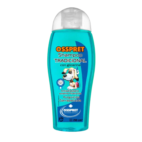 OSSPRET SHAMPOO TRADICIONAL PULGUICIDA Y GARRAPATICIDA - comprar online