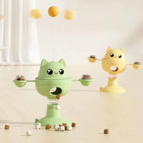 JUGUETE GATOS CON SOPAPA Y DISPENSER - comprar online