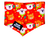 BANDANA NAVIDEÑA - ROJA