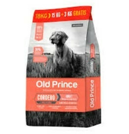 OLD PRINCE NOVEL ADULTO CORDERO Y ARROZ RAZA MEDIANA/GRANDE 15 + 3 KG