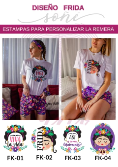 Combo Box 2 Mamá Frida Pijama Verano + Antifaz + Jarrrita - tienda online