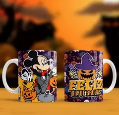 TAZA CERÁMICA Halloween Mickey
