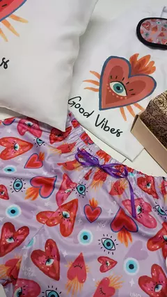 Combo Box 2 Mamá Sweet Love Pijama Verano + Antifaz + Jarrrita - comprar online