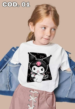 Remeras Kitty Kuromi