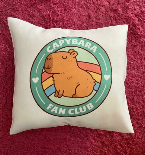 Almohadones Capybara Uno Más Uno