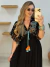 Vestido longo bordado Vivi - loja online