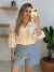 Bata algodão bordada Tamires - comprar online