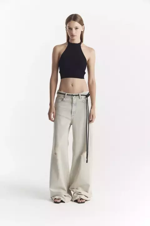 Jean WIDE LEG OXIDO