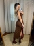 Vestido Midi Canelado Frente Única - loja online