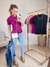 Blusa Canelada Gola Alta - Glam