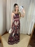 Vestido Longuete Decote Reto Viscolinho na internet