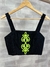 Cropped Linho Bordado - loja online