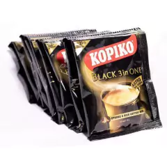 KOPIKO CAFE INSTANTÂNEO BLACK 3 in ONE -1 UNIDADE
