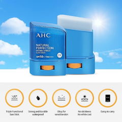 PROTETOR SOLAR AHC NATURAL PERFECTION DOUBLE SHIELD SUN STICK SPF50+ PA++++ - comprar online