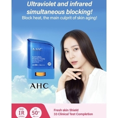 PROTETOR SOLAR AHC NATURAL PERFECTION DOUBLE SHIELD SUN STICK SPF50+ PA++++ na internet