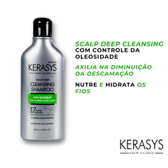 KERASYS CLEANSINGN SHAMPOO 180ML - comprar online