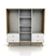 Placard Gacela - 6 ptas/4 cajones - tienda online