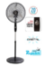 Ventilador Liliana de pie 20" - VPC20B en internet