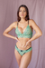 Top OLIVIA Menta Preto