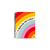 CUADERNO 16X21 TAPA DURA RAYADO RAINBOW