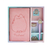 OFFICE SET PUSHEEN BOX PEACH BY MOOVING