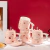 SET DE TAZA CERAMICA C/TAPA Y CUCHARITA CHERRY CAT - buy online
