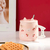 SET DE TAZA CERAMICA C/TAPA Y CUCHARITA CHERRY CAT