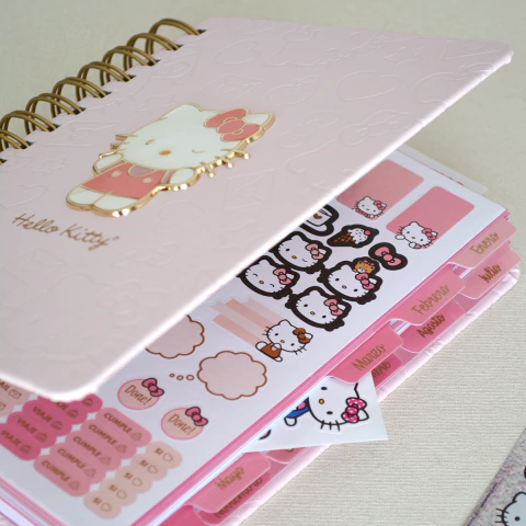 AGENDA 2026 HELLO KITTY DIA POR PAGINA 14x20CM BY MOOVING - comprar online