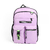 MOCHILA CHIMOLA 24 MULTIBOLSILLO COLOR 17 PULGADAS ESPALDA - LIGHT PURPLE - buy online