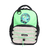 MOCHILA CHIMOLA 24 COLORBLOCK 12 PULGADAS ESPALDA - DINO GREEN