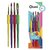 PINCEL OLAMI COLOR C/GRIP x 4U. BL.