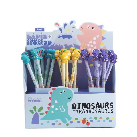 LAPIZ CON GOMA DINO DINO - buy online