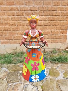 Boneca Fruteira 1 Metro Pele Pintada Cor Roupa Personalizável