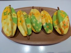 FRUTA MADEIRA CARAMBOLA PATCHWORK UNIDADE