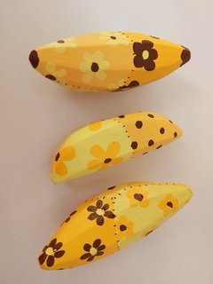 FRUTA MADEIRA BANANA PATCHWORK UNIDADE - comprar online