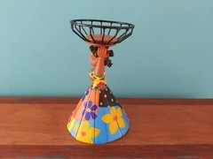 BONECA FRUTEIRA 40 CM CESTA NA CABEÇA TERERÊ na internet