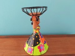 BONECA FRUTEIRA 40 CM CESTA NA CABEÇA TERERÊ - loja online