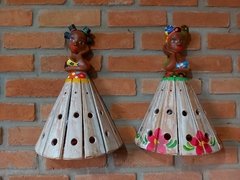 BONECA ARANDELA TERERÊ 40CM SAIA PÁTINA - comprar online