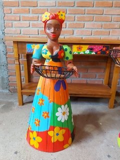 Boneca Fruteira 1 Metro Pele Pintada Cor Roupa Personalizável na internet