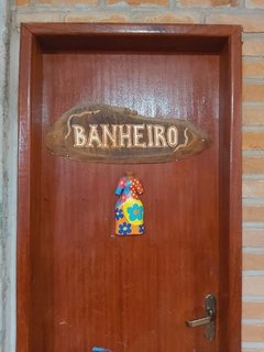 Marcadores de Porta de Banheiro - Porão da Arte - Lécio e Alcinéia