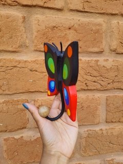 CABIDE BORBOLETA VERMELHA - comprar online
