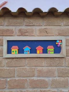 QUADRO VILA CASINHAS E ÁRVORE