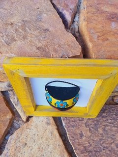 Imagem do KIT 3 QUADRINHOS AMARELO 20X20CM