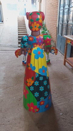 Boneca Fruteira 1,30 m Pele Pintada Cor Roupa Personalizável - comprar online