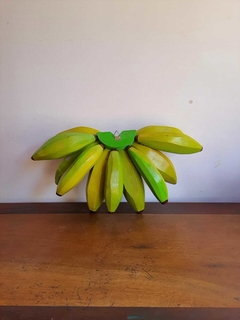 Artesanato Mineiro penca de banana verde amarela 